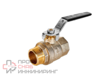 Кран Stout шаровой полнопроходной ВР/НР ручка рычаг 1