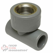 Tebo тройник комбинированный PE-RT вр 20х3/4"х20