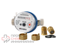 Счётчик учёта холодной воды ENBRA EV-AM L110 D15 B, со сгонами