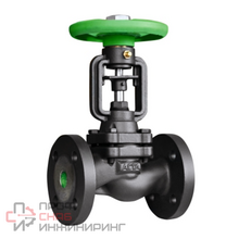 Вентиль запорный с сильфонным уплотнением АСТА В323 DN25 PN16