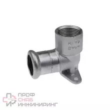 Отводы фиксируемые KAN-therm Inox press с ушками короткие 18x1/2″