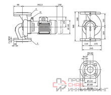 Насос Wilo IPL 80/115-2,2/2