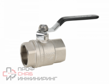 Кран шаровой полнопроходной ВР-ВР, рычаг из алюминия 3/4" x 3/4" Gappo