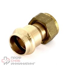 Американка 28-3/4" Viega Sanpress, 2262, пресс-резьба, вн., бронза