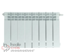 Радиатор отопления Stout SRB-3320-035007 STOUT TITAN VENTIL 350 7 секций радиатор биметаллический нижнее правое подключение (белый RAL 9016)