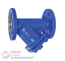 Фильтр сетчатый ADL IS40 фланцевый со сливной пробкой DN80 PN 4,0