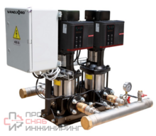 Насосная станция повышения давления Vandjord Hydro-ME 2 CRVE 15-4 G2-B-D-80-16-A