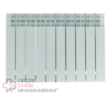 Радиатор отопления Stout VENTIL 500 11 секций радиатор биметаллический нижнее правое подключение (белый RAL 9016)
