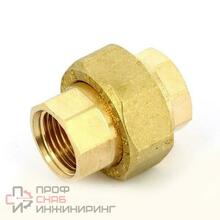 Американка 1/2"-1/2" Viega R2, 3330, резьба-резьба, вн., бронза