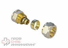 Соединитель VALFEX обжимной с переходом на ВР 16 x 3/4" (270/15)