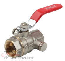 Шаровой кран SANEXT для подкл. имп. трубки SM Ду 40, ВР 1 1/2"