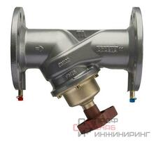 Клапан балансировочный ручной STAF , фланцевый, DN 65, Kvs = 85 м3/ч, Tmax = 120°C, PN16, материал корпуса - чугун