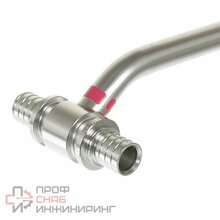 Тройник Rehau PE-X д/рад нж аксиал Дн16х15х16 L=500мм RAUTITAN