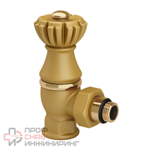 Клапан SR Rubinetterie Liberty угловой 1/2"х3/4" золото
