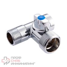 Кран-тройник MVI для подключения с/т приборов 1/2" х 3/4" х 1/2"
