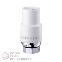 Термостатическая головка с жидкостным датчиком SR Rubinetterie Domus M30 x 1,5 белый