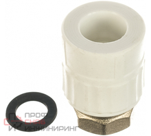 Муфта VALFEX PP-R сер комб Дн32х1 1/4" нак/г 10139132Г