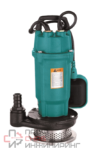 Насос для колодцев LEO QDX 1.5-15-0.37А (с поплавком)