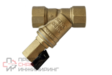 Фильтр сетчатый Ридан FVR-D Ду50 Ру25; Резьбовой, со сливн. краном