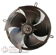 Вентилятор осевой всасывающий ESQ YWF4E-500S-G 220В с защитной решеткой