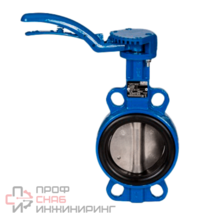 Затвор дисковый поворотный Danfoss VFY WH Ду 300 Ру16 чугун с рукояткой