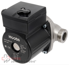 Насос циркуляционный Hoobs CW 20-40SN 130мм 65Вт 1x230В 50Гц (корпус нерж.сталь) (с гайками, латунь)
