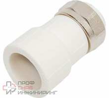 Муфта с накидной гайкой PPR РОСТУРПЛАСТ 25х 3/4 штуцер