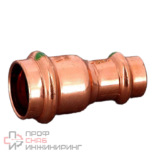Муфта редукционная медная Profipress с контуром безопасности SC-CONTUR DN22х15, модель2415.2