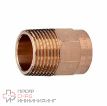 Переходник 42-1 1/2" Viega R4, 94243G, пайка-резьба, нар., бронза