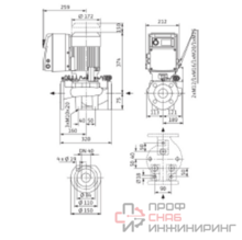 Насос Wilo IP-E 40/130-2,2/2
