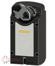 Привод Gruner 5Нм, 24В, 0…10В плавное регулирование, с пружиной (аналог LF24-SR)