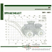 Насос циркуляционный промышленный DAB DPH 60/340.65 T
