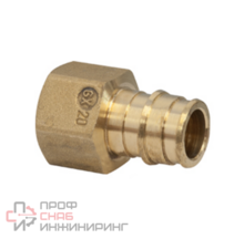 Прямой фитинг с внутренней резьбой для системы GX 25x3/4”F Giacomini