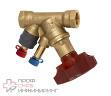 Клапан балансировочный STADA без дренажа DN10 наружная резьба PN20 AMETAL