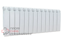 Радиатор отопления Теплоприбор BR1-350/13 биметаллический, с межосевым расстоянием 350мм, 13 секций