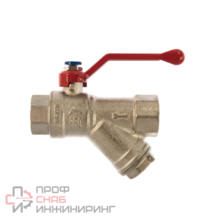 Кран шаровой 1/2"-15 ВР-ВР фильтр руч. IVANCI-Superior