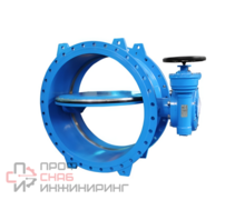 Затвор дисковый фланцевый Tecwat с редуктором ДУ 600