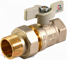 Вентиль шаровой СТМ 1 с удлинителем гш бабочка