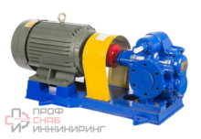 Шестеренный насос для горячих масел Zenova KCB-A 483.3-CCG/0.36/4/C