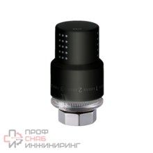 Термостатическая головка с жидкостным датчиком SR Rubinetterie Aria M30 x 1,5 черный матовый