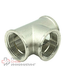 Тройник SantechSystems латунь/никель Ду 15 ВР/ВР