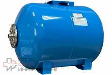 Гидроаккумулятор LadAna 100л горизонтальный голубой