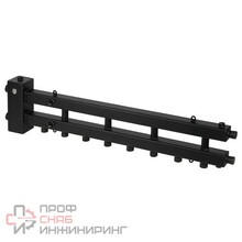 Блок коллекторный Royal Thermo на 4 (5) выходов (сверху/снизу) стрелка 60 кВт, с кронштейнами