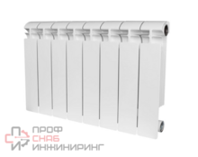 Радиатор биметаллический боковое п STOUT SRB-2310-035006 ALPHA 350 6 секций