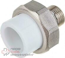 Муфта VALFEX PP-R бел комб разъем 25х1/2 дюйма НР 10156115 127-0223