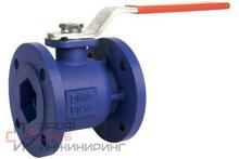 Кран шаровой полнопроходной Rushwork DN015, PN16, корпус - GJL-250 (GG25)  шар - AISI304, уплотнение шара - PTFE, Ф/Ф