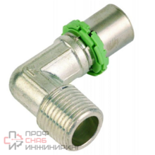 ПРЕСС Угольник 20 х 1/2"П 726ECX Comap