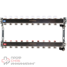 Коллектор из нержавеющей стали ROMMER RMS-3201 10 выходов