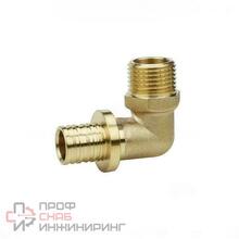 Угол латунный Varmega Slide-fit с наружной резьбой 32x1"