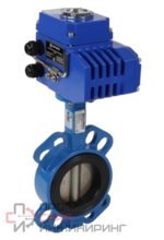 Затвор поворотный Benarmo чугун EPDM Ду150 Ру16 электропривод 230В диск нержавеющая сталь